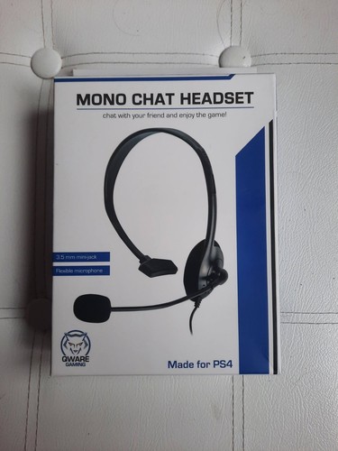 Qware gaming mono chat headset - gaming,