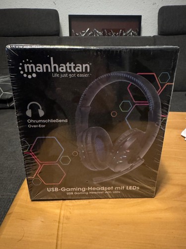 Manhattan usb gaming headset - manhattan, usb-gaming-headset