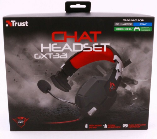 Trust gxt321 chat headset - chat,